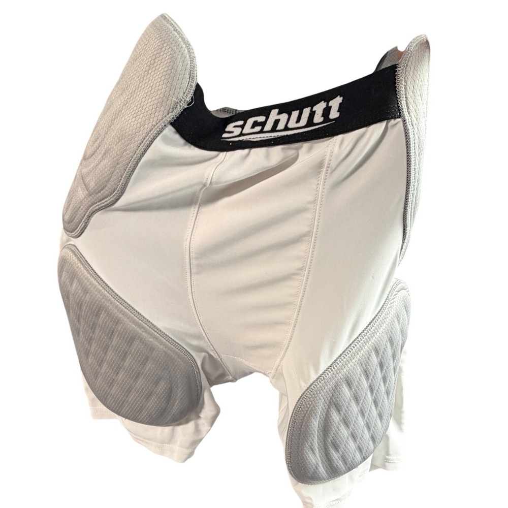 Schutt Varsity Integrated Football Girdle Mens Large White 5-Pad 96000304